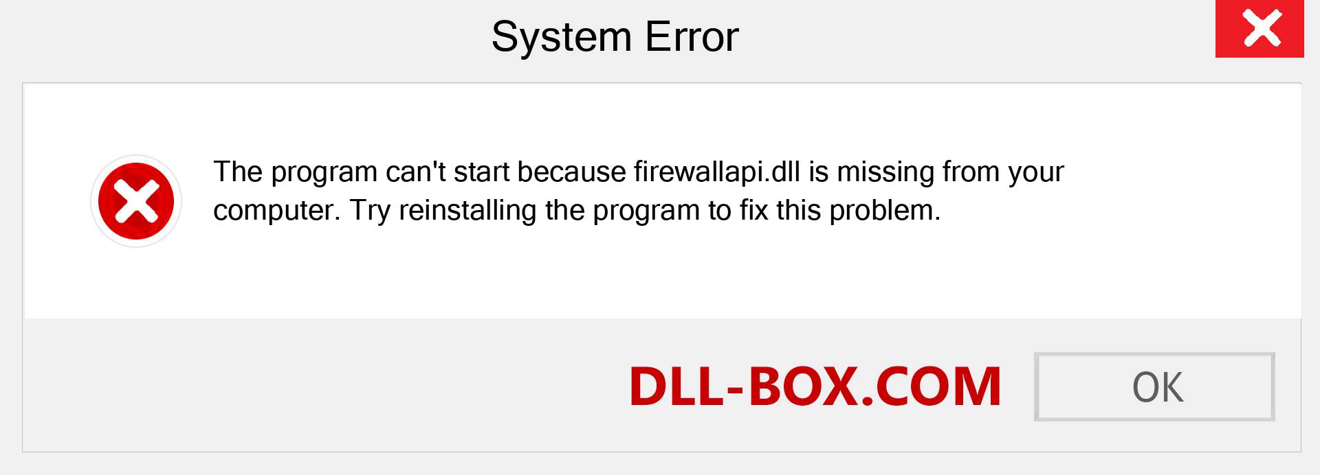  firewallapi.dll file is missing?. Download for Windows 7, 8, 10 - Fix  firewallapi dll Missing Error on Windows, photos, images
